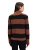 Betty Barclay Rollkragenpullover in Schwarz/ Braun