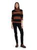 Betty Barclay Rollkragenpullover in Schwarz/ Braun