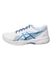 asics Buty "Game 8" w kolorze biało-turkusowym do tenisa