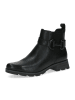 Caprice Leder-Boots in Schwarz