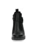 Caprice Leder-Boots in Schwarz