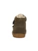 Lurchi Leren barefootschoenen "Nik" kaki