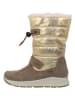 Lurchi Winterboots "Chiliana" lichtbruin/grijs/goudkleurig