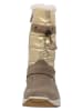 Lurchi Winterboots "Chiliana" lichtbruin/grijs/goudkleurig