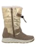 Lurchi Winterboots "Chiliana" in Hellbraun/ Grau/ Gold
