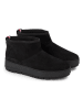Tommy Hilfiger Shoes Leder-Boots in Schwarz