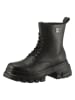 Tommy Hilfiger Shoes Leder-Boots in Schwarz