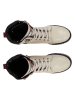 Tommy Hilfiger Shoes Leder-Boots in Creme/ Schwarz
