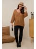 Curvy Lady Trui lichtbruin