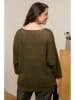 Curvy Lady Pullover in Khaki