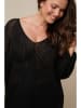Curvy Lady Pullover in Schwarz