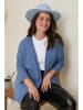 Curvy Lady Vest blauw