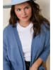 Curvy Lady Cardigan in Blau
