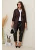 Curvy Lady Cardigan in Braun
