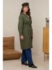 Curvy Lady Trenchcoat in Khaki