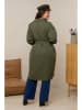 Curvy Lady Trenchcoat in Khaki