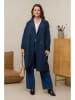 Curvy Lady Trenchcoat in Dunkelblau