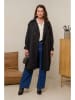 Curvy Lady Trenchcoat zwart