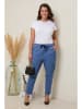 Curvy Lady Cargohose in Blau