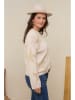 Curvy Lady Pullover in Beige
