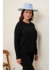 Curvy Lady Pullover in Schwarz