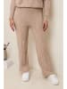 Curvy Lady Broek lichtbruin