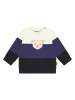 Steiff Sweatshirt donkerblauw/zwart/crème
