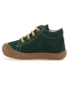 Naturino Leder-Lauflernschuhe "Cocoon" in Grün