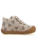 Naturino Skórzane sneakersy "Cocoon" w kolorze szarobrązowym