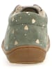 Naturino Leren sneakers "Cocoon" mintgroen/goudkleurig