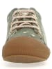 Naturino Leren sneakers "Cocoon" mintgroen/goudkleurig