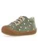 Naturino Leren sneakers "Cocoon" mintgroen/goudkleurig