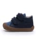 Naturino Leder-Sneakers "Cocoon in Dunkelblau/ Blau