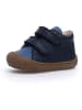 Naturino Leder-Sneakers "Cocoon in Dunkelblau/ Blau