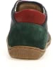 Naturino Leder-Sneakers "Romy" in Dunkelgrün/ Dunkelblau/ Rot