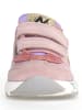 Naturino Leder-Sneakers "Jesko" in Rosa/ Gold