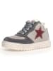 Naturino Leren sneakers "Hess" grijs/antraciet