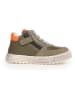 Naturino Leder-Sneakers "Hess" in Khaki
