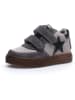 Naturino Leder-Sneakers "Hess" in Anthrazit/ Grau
