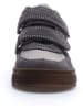 Naturino Leder-Sneakers "Hess" in Anthrazit/ Grau