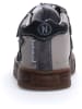 Naturino Leder-Sneakers "Hess" in Anthrazit/ Grau