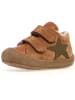 Naturino Skórzane sneakersy "Kolde2" w kolorze jasnobrązowym do nauki chodzenia