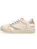 Naturino Leren sneakers "Quar" beige/goudkleurig