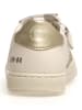 Naturino Leren sneakers "Quar" beige/goudkleurig