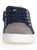 Naturino Leren sneakers "Pinn" donkerblauw/grijs