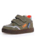 Naturino Leren sneakers "Ariton" kaki/oranje