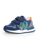 Naturino Leder-Sneakers "Argal" in Bunt/ Dunkelblau