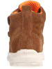 Naturino Leder-Sneakers "Willic" in Hellbraun