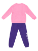 Denokids 2-delige outfit "Queen Bear" lichtroze/paars