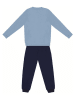 Denokids 2-delige outfit "Monster Truck" blauw